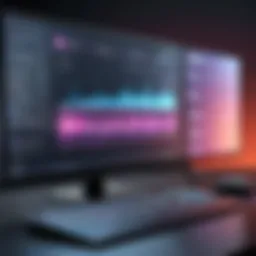 Illustration of a screen recording interface showcasing various tools