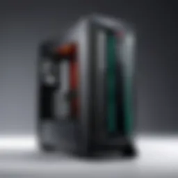 Sleek design of the Acer Nitro Tower showcasing its modern aesthetic and build quality