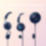 Comparison of various headphone models