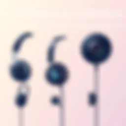 Comparison of various headphone models