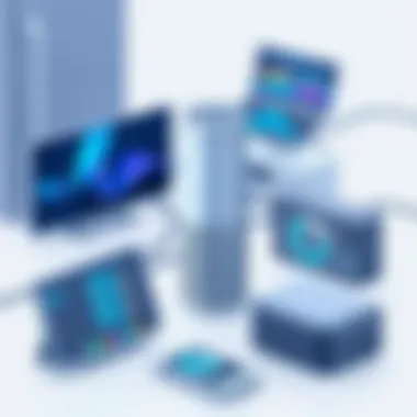 Visual representation of Alexa's integration in smart devices