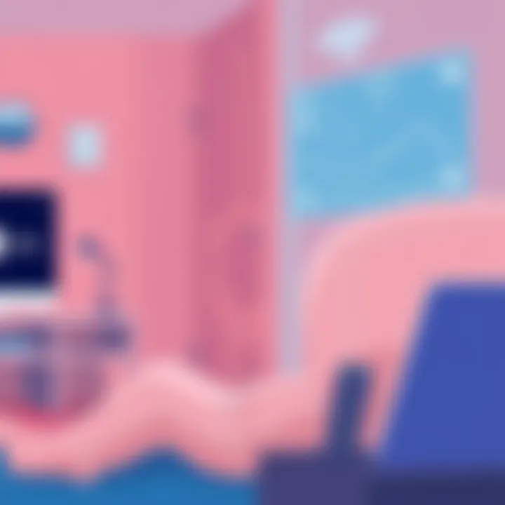 User interacting with Alexa for home automation