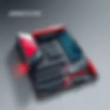 Detailed view of the AMD X570 motherboard architecture