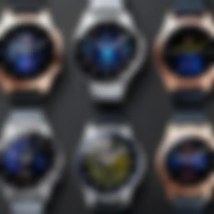 Comparison of Galaxy Watch models