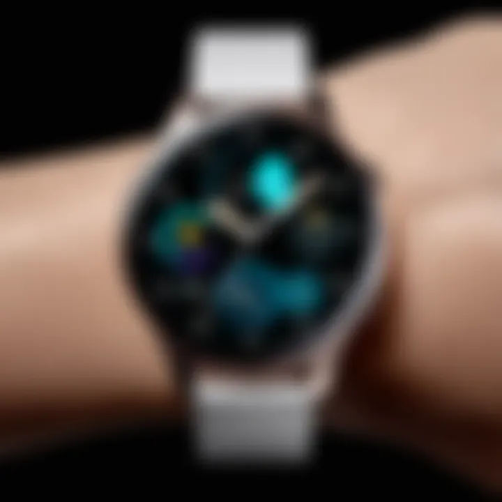 User interface of Galaxy Watch