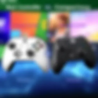 Side-by-side comparison of first-party and third-party controllers