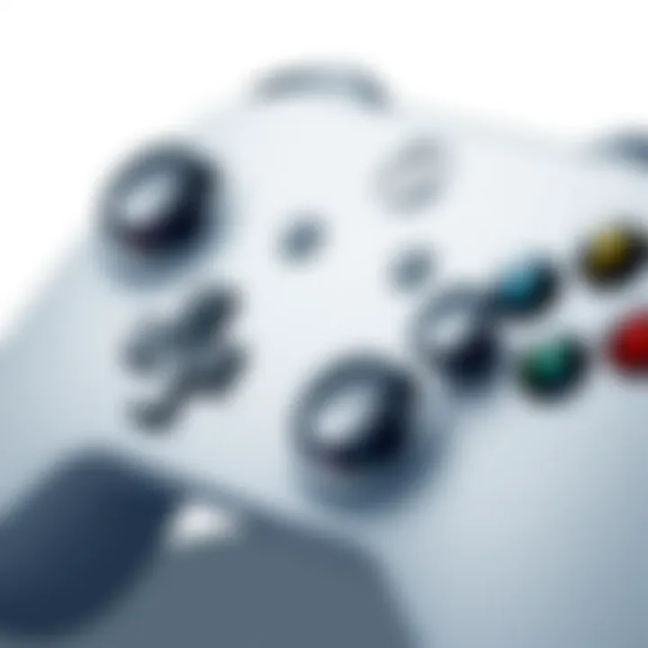 Close-up of Xbox Series X controller features