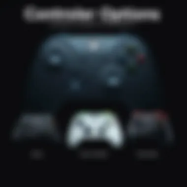 Overview of various controllers for Xbox Series X
