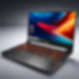 Asus TUF Gaming Laptop showcasing its robust design