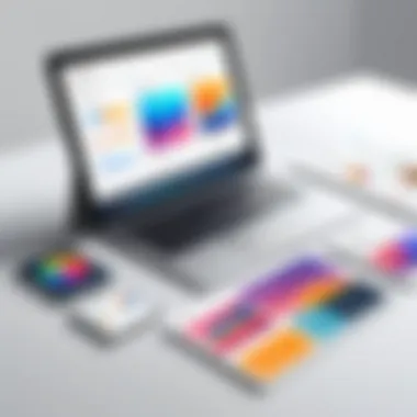 User experience overview of graphic design applications