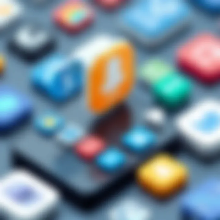 Exploring Popular Communication Apps Overview of popular communication app icons