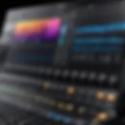 Screenshot of a professional audio editing interface on Mac