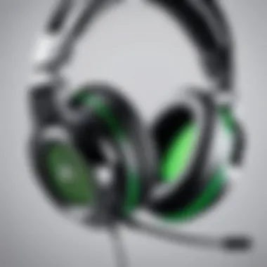 Comfortable Ear Cushions for Long Gaming Sessions Close-up of comfortable ear cushions and adjustable headband of a premium gaming headset