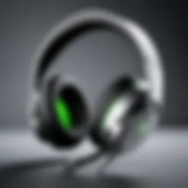 Sleek Design and Advanced Features High-performance Xbox headset showcasing sleek design and advanced features