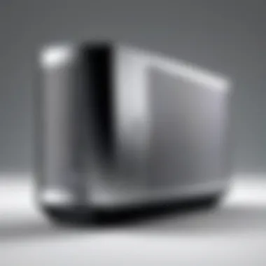Sleek Design of Bose Speakers A sleek Bose speaker designed for mobile phones showcasing its modern aesthetics