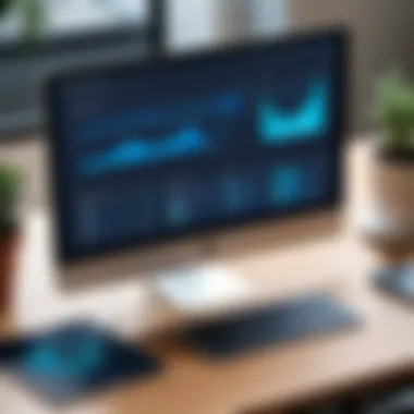 Benchmarking Software for Performance Insights Software interface showcasing performance benchmarking tools