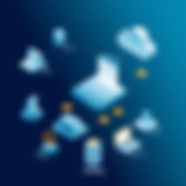 Website Hosting Solutions Diagram illustrating the hosting solutions for websites