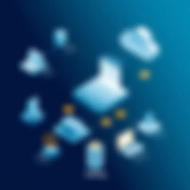 Website Hosting Solutions Diagram illustrating the hosting solutions for websites