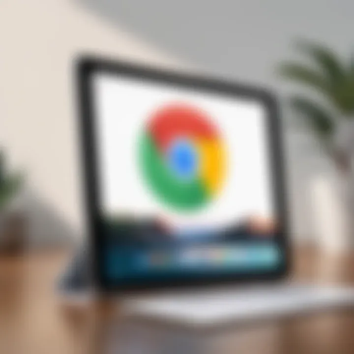 Visual representation of new features available in Chrome