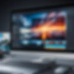 User interface of a cloud photo editor showcasing advanced editing tools