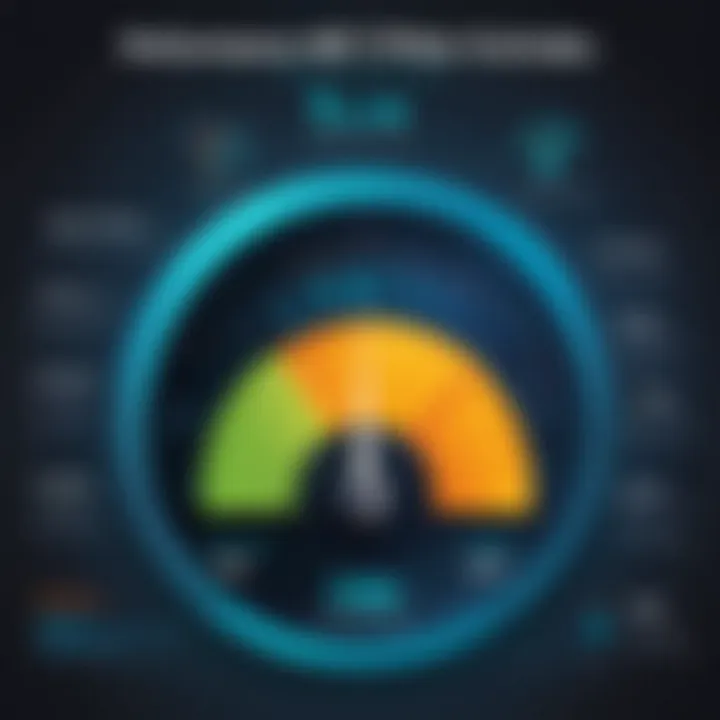 Performance metrics comparison chart for TP-Link WiFi extenders under various conditions.