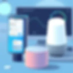 Comparison of Alexa and Google Assistant's interfaces