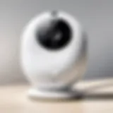 Elegant design of the Google Nest Cam IQ Indoor Security Camera