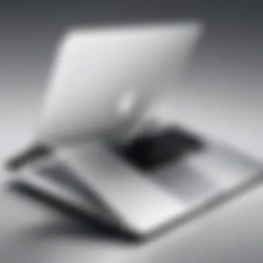 Sleek design of the MacBook Air showcasing its premium build quality