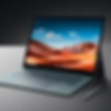 Performance Metrics of Microsoft Surface Laptop 1769 Performance metrics displayed on the Microsoft Surface Laptop 1769