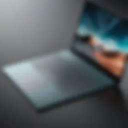 Sleek design of the Microsoft Surface Laptop 1769 showcasing its premium finish