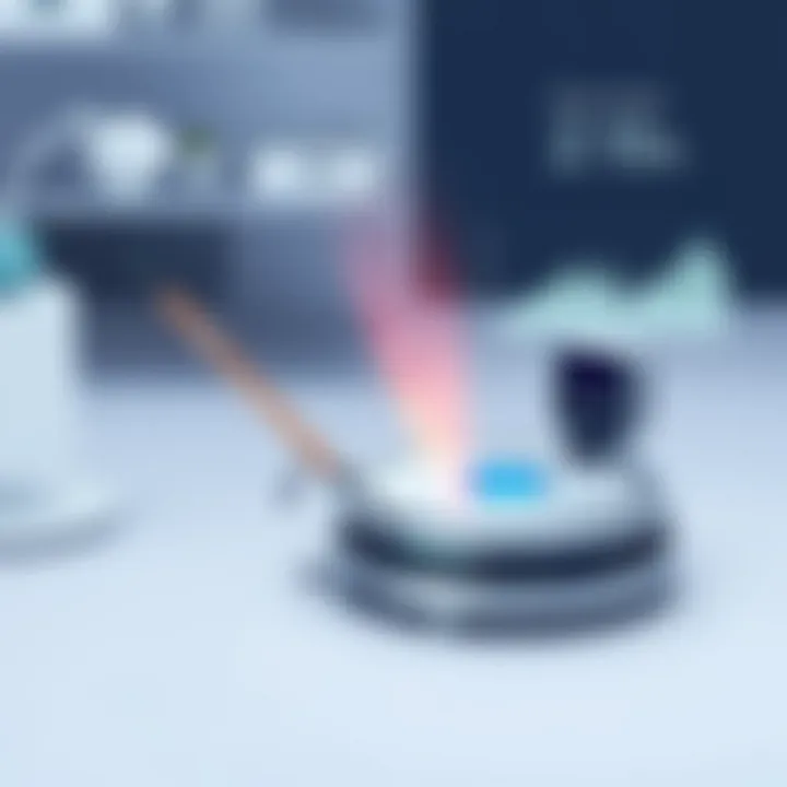 Performance metrics of robot mops in action