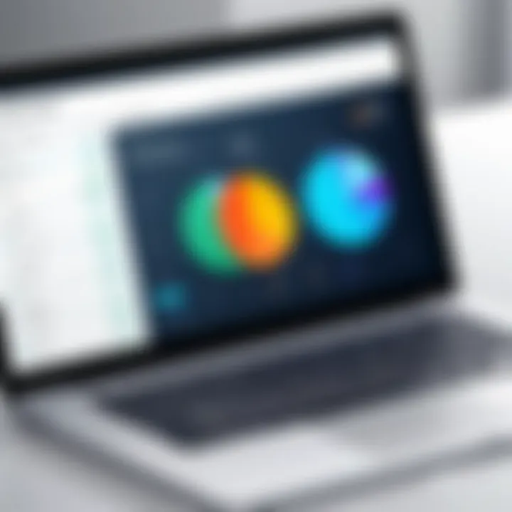 A comparison chart showcasing features of top accounting software
