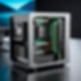 Detailed architecture of a micro desktop PC highlighting its compact design and components