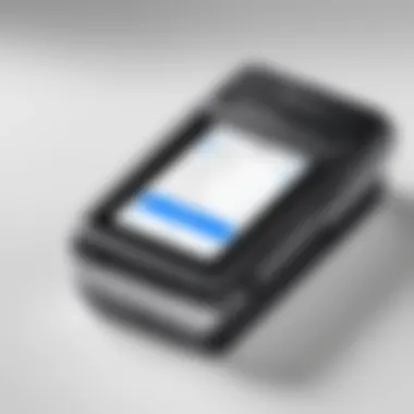 User-Friendly Interface of Bluetooth Printer App User interface of a Bluetooth thermal printer app on iPhone