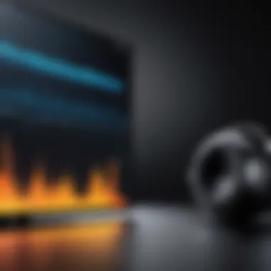 Visual representation of sound quality and latency differences.