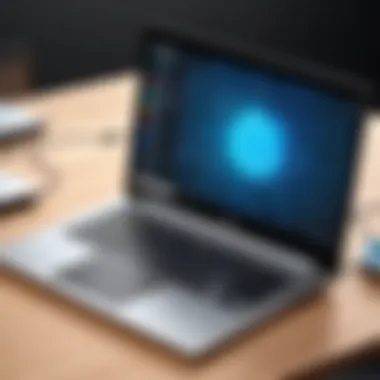 Understanding Dust Accumulation in Laptops Diagram showing laptop dust accumulation areas