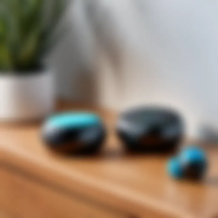 Echo Buds integrated within a smart home environment