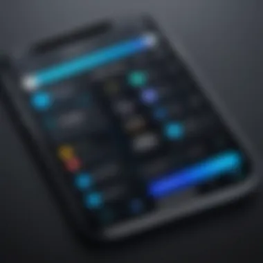 Understanding App Widget Functionality Visual representation of app widget functionality
