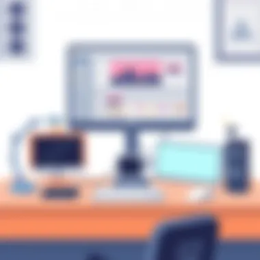 Essential video production tools on a desk