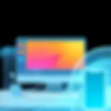 User interface of video editing software