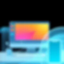 User interface of video editing software