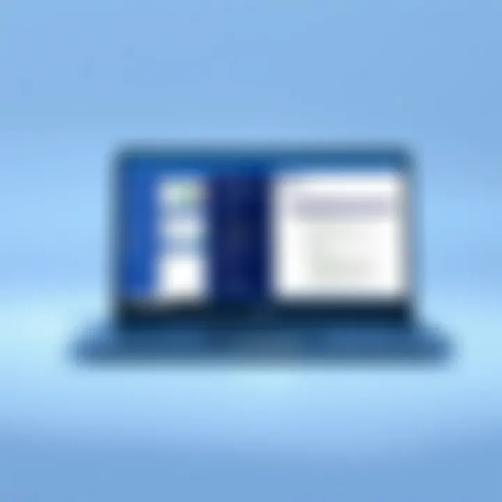 Dell laptop showcasing sleek design and portability