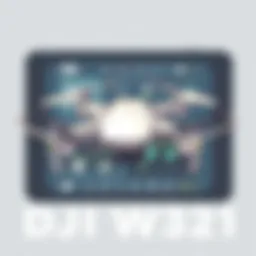 DJI Model W321 showcasing its sleek design