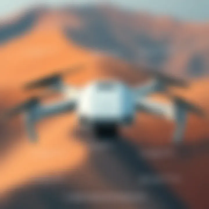 DJI Model W321's advanced interface