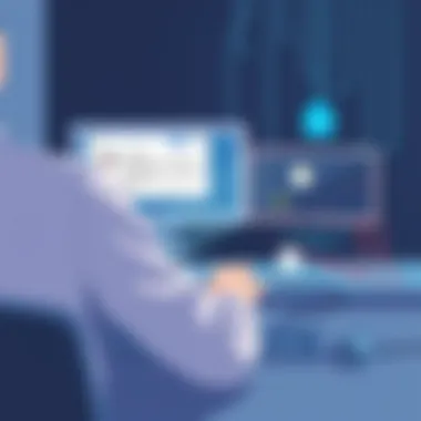 Effective Troubleshooting Techniques for Internet Issues An IT professional troubleshooting a network issue