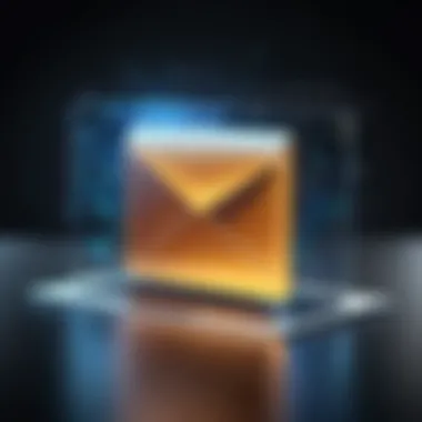 Visual representation of email encryption techniques