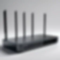 A modern router with enhanced features