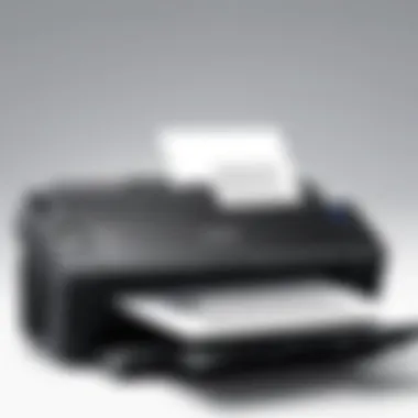 Stylish Design of Epson Document Scanner Pro Epson Document Scanner Pro showcasing its sleek design and interface