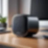 Compact Bluetooth Speaker on a Desk