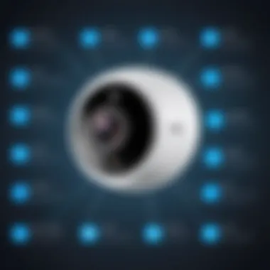 Key Factors in Security Camera Selection Infographic showcasing key factors to consider when selecting security cameras